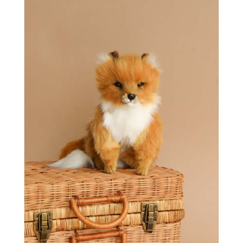 Sitting Fox Stuffed Animal