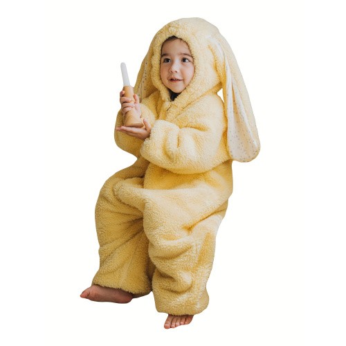 12-18mth Halloween Baby Clothes, Long Sleeve Hooded Bunny Ears Animal Romper Jumpsuit for Boys Girls, for Outdoor