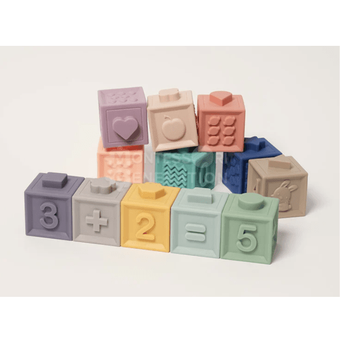 Montessori Squeaky Block Set - For Babies & Toddlers Alike!
