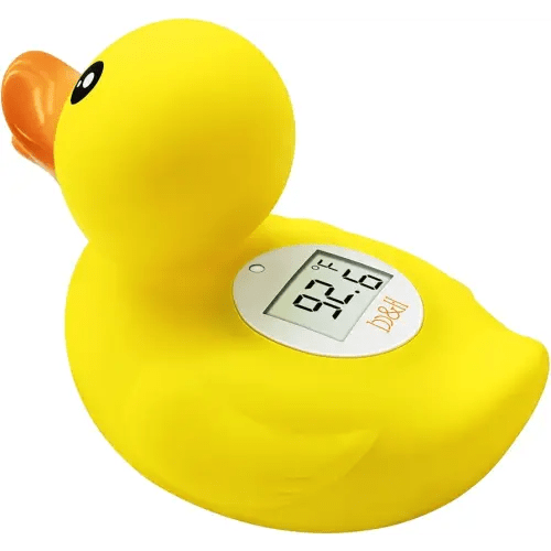 B&H Duck Baby Bath Thermometer, Digtal Newborn Tub Thermometer for Accurately Measuring Baby's Water Temperature, BPA Free, Toddlers Safety Floating Toy