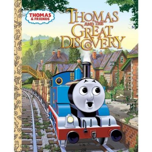 Thomas and the Great Discovery (Thomas & Friends) - (Little Golden Book) by W Awdry (Hardcover)