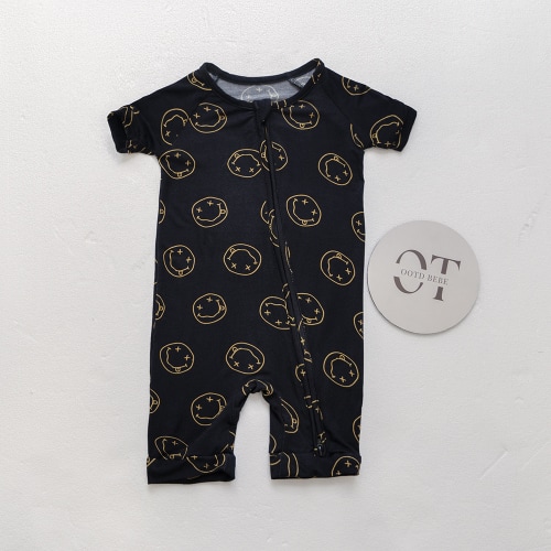 Newborn Happy Face Bamboo Sleeper