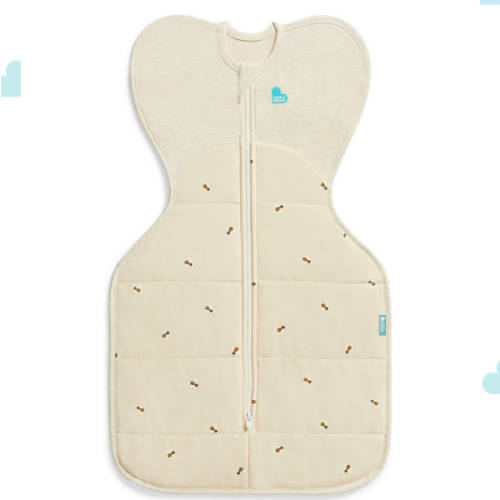 Swaddle Up™ 2.5 TOG Cotton Oatmeal Bees