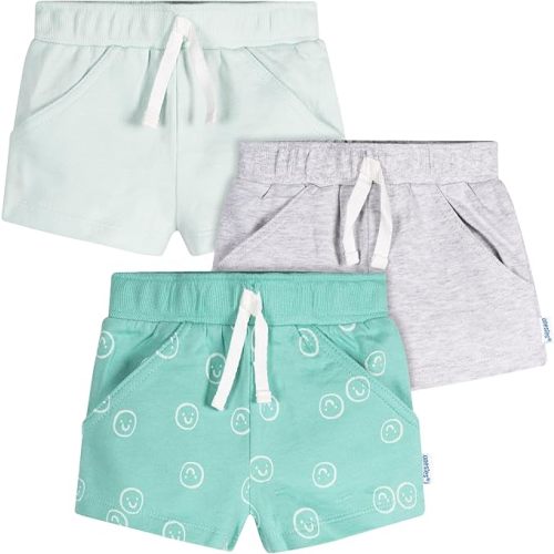 Onesies Brand Unisex-Baby 3-Pack Knit Shorts
