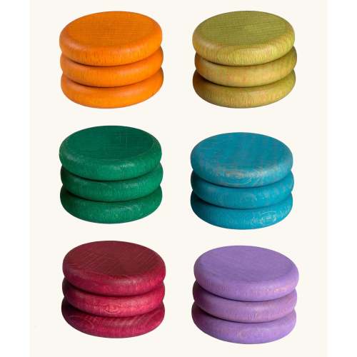 Grapat Earth Tone Coins 6 Colours