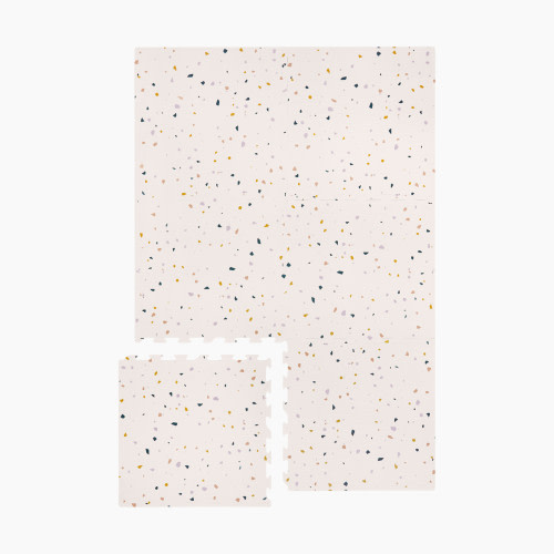 3 Sprouts EVA Foam Mat - Terrazzo Palest Pink