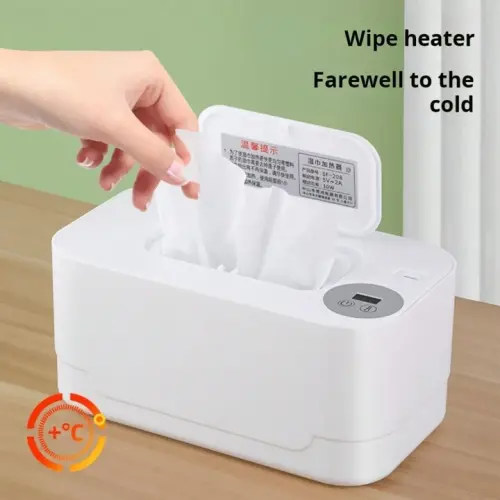 1pc Wet Wipe Warmer, Baby Constant Temperature Wireless Car Charger Portable Heated Wet Tissue Box, USB Power Supply Required. Note: Remove Original Wet Wipe Package Cover Before Placing Wipes Inside Device For Better Heating Effect. | SHEIN USA