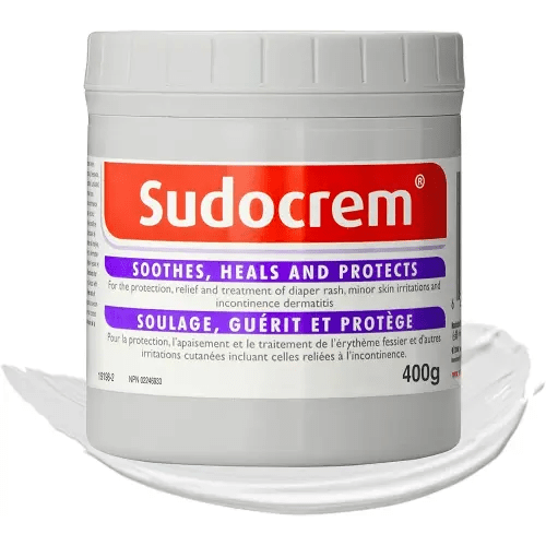 Sudocrem - Diaper Rash Cream for Baby, Soothes, Heals, and Protects, Relief and Treatment of Diaper Rash, Zinc Oxide Cream - 400g