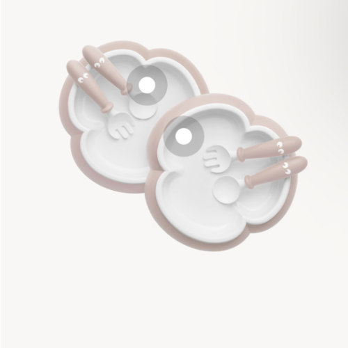BabyBjörn Baby Plate, Spoon and Fork, 2 sets
