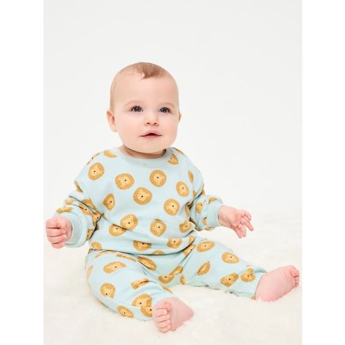 Printed Crew-Neck Sweatshirt for Baby