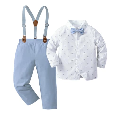 Boarnseorl Baby Boys Pants Sets, Infant Toddler Gentleman Outfits