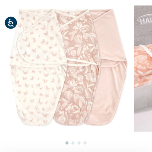 aden + anais garden essentials velboa wrap swaddles quick change 3 pack TOG 1.5