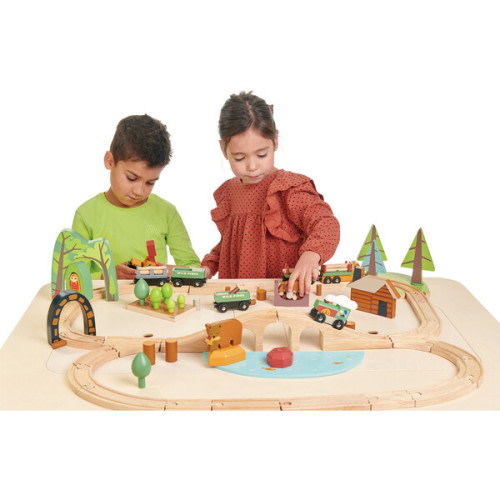 Wild Pines Train Set - Tender Leaf Toys | Maisonette