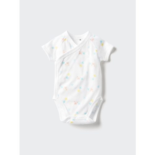 Baby Cotton Mesh Bodysuit | Open Front | Printed | UNIQLO US