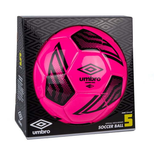 Umbro Diamond Viper Size 5 Soccer Ball, Pink