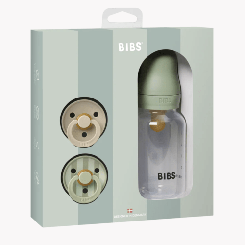 BIBS Baby Sprinkle Gift Set | Sage | Newborn Essentials – Bibsworld store US