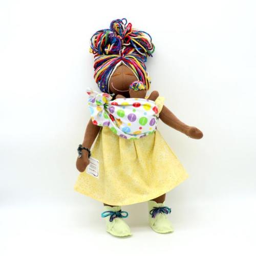 LAMAZE BIRTH AND BREASTFEEDING or VBAC DOLL - MamAmor Dolls