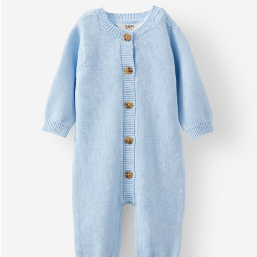 Organic Knit Long Sleeve All In One