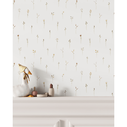 Floral Rain Wallpaper | Nestig