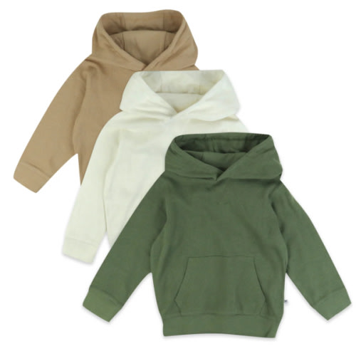 3-Pack Cotton Thermal Hoodie | Honest Baby Clothing