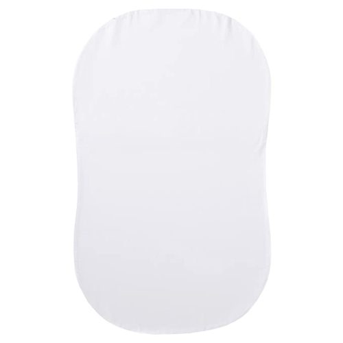 HALO BassiNest Fitted Sheet – 100% Cotton, Soft and Breathable Bassinet Sheet for Babies, 30” x 16” Pre-Shrunk Sheet, Pebble