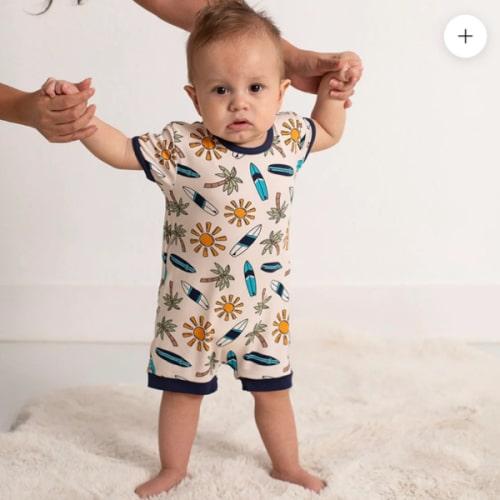 Surfs Up Shorty Romper