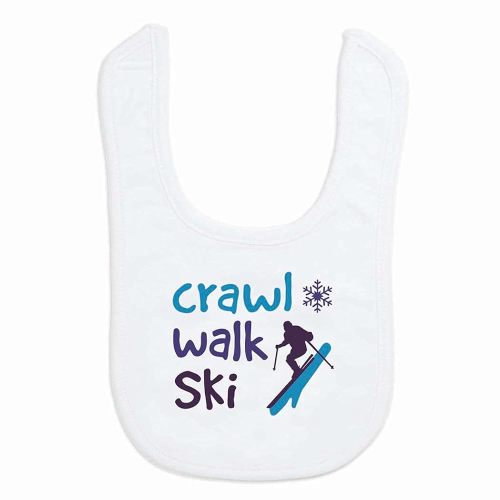 ChalkTalkSPORTS Skiing & Snowboarding Baby & Infant Bibs | Soft Microfiber Ski & Snowboard Baby Bibs