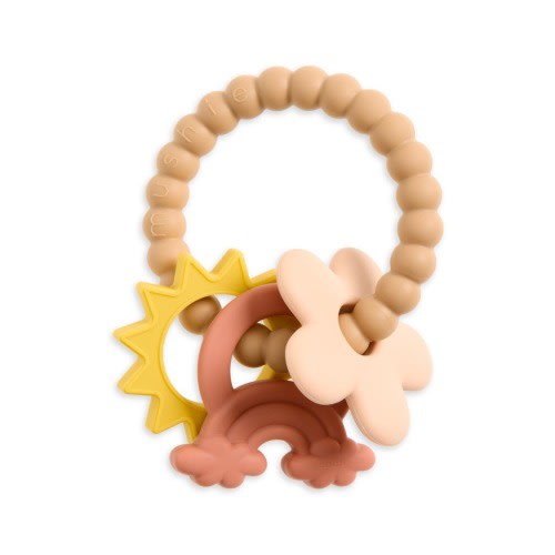 Nature Silicone Teething Ring Toy