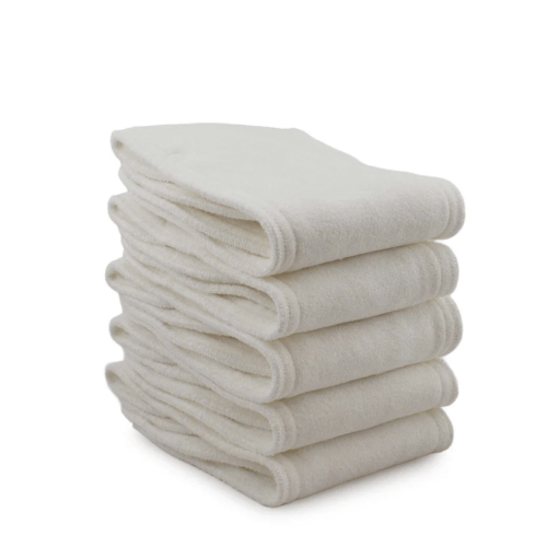 5 Pack - 6r Soaker Insert Set | Bamboo Terry - 12 Layer High Absorbency