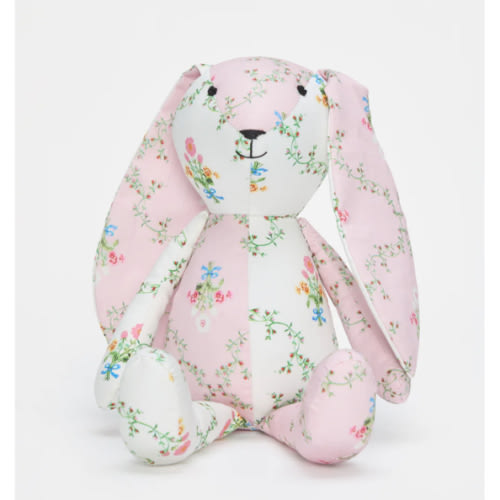 The Nursery Bunny - Light Pink Trellis