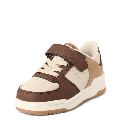 Toddler Boys Colorblock Low Top Sneakers - Brown