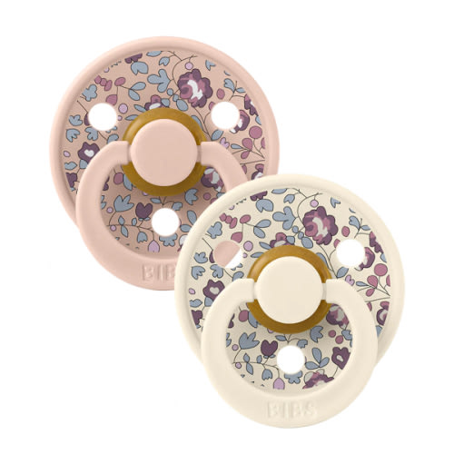 BIBS x LIBERTY Colour Pacifiers 2 Pack Eloise - Blush Mix – Bibsworld store US