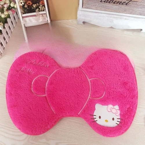 Sanrio Hello Kitty Rug Kawaii Anime Bedroom Bathromm Carpet Children Girls Bedroom Living Room Floor Mat Doormat Decoration