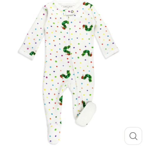 Caterpillar | Organic Zipper Footie – L'ovedbaby