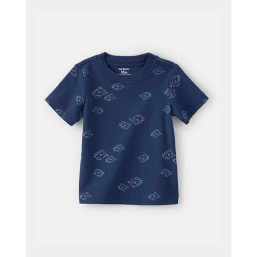 Baby Boy Fish T-Shirt - Blue | Carter's