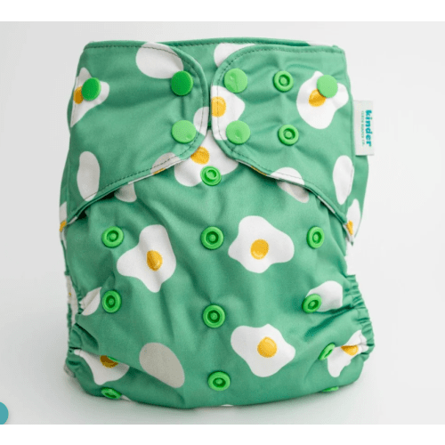 Food: Essentials Pocket Cloth Diaper with Athletic Wicking Jersey, Grows with your Baby