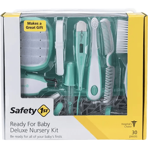 Safety 1st Nursery Care Health & Grooming Kit, Pyramids Aqua, One Size
