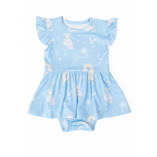 Cinderella Flutter Dress – Little Crowns & Capes - (any size 0-12m)