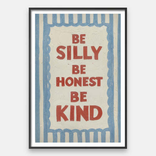 Small Life Rules - Typography Statement Piece – Andy okay