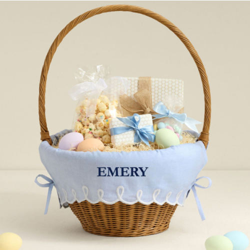 Penny Scallop Easter Basket Liners