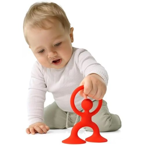 Fat Brain Toys Noogi by MOLUK - Red -New/PreOrder - Noogi by MOLUK - Red Baby Toys & Gifts for Ages 0 to 1