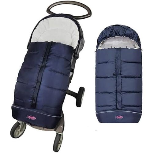 Go 3 Seasons Universal Stroller Footmuff, Warm Winter Bunting Bag for Toddler, Waterproof Sleeping Bag, Anti-Slip Height Adjustable, Winter Blanket