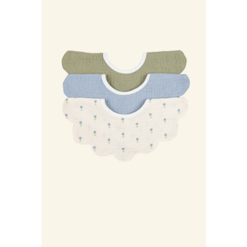 Soft Bibs – Petal Periwinkle