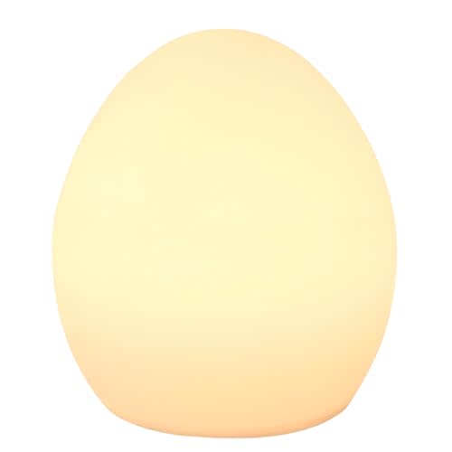 Baby Night Light: 16 Colors Changing Silicone Egg Light for Nursery, Rechargeable Touch Nightlight for Kids with Timer & Mermory, Dimmable Portable Nursery Night Light for Breastfeeding
