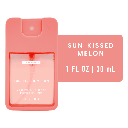 Scent Theory Hand Sanitizer Spray, Sun-Kissed Melon, 1 fl oz