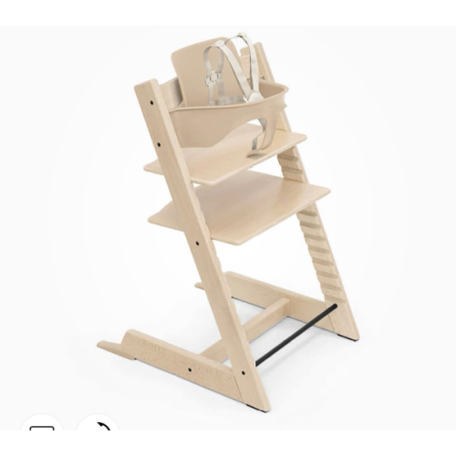 Tripp Trapp® High Chair² with cushion, tray & newborn set