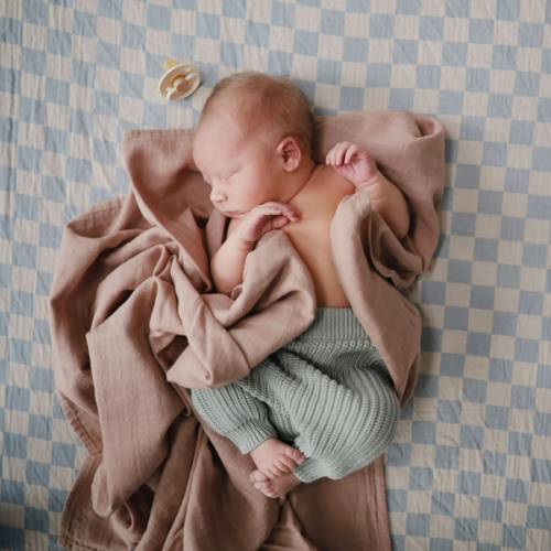 Mushie Extra Soft Muslin Crib Sheet – Babyletto