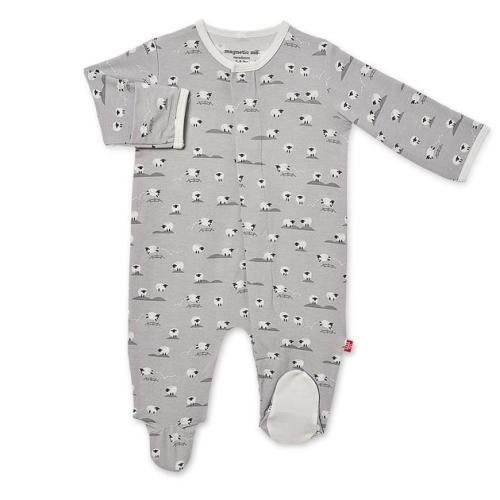 gray baa baa baby modal magnetic footie

– Magnetic Me