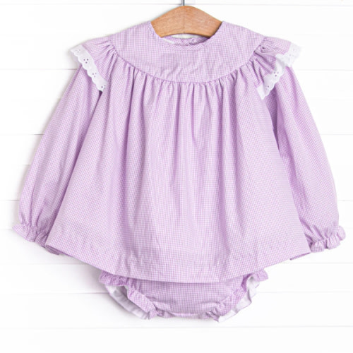 Plum Crazy Diaper Set, Purple – Stitchy Fish
