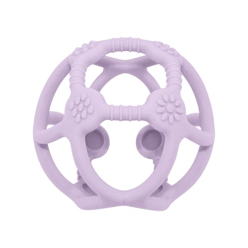 Playground Silicone Teething Ball Light Purple